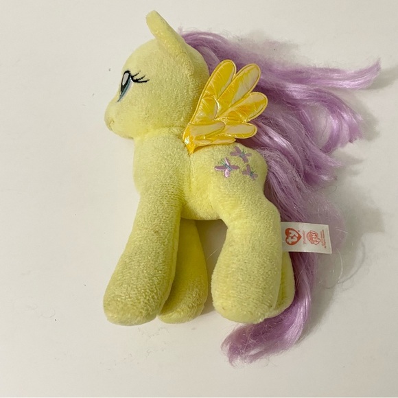 My Little Pony Ty Fluttershy Plush Stuffed Animal - Picture 13 of 16